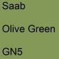 Preview: Saab, Olive Green, GN5.